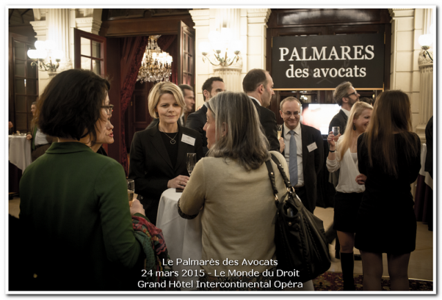 Palmarès des Avocats PARIS 2015